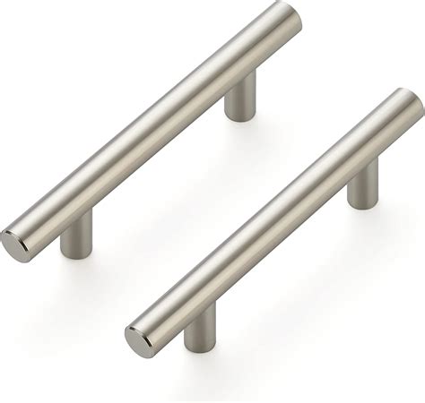 satin stainless steel cabinet handles|solid stainless steel cabinet handles.